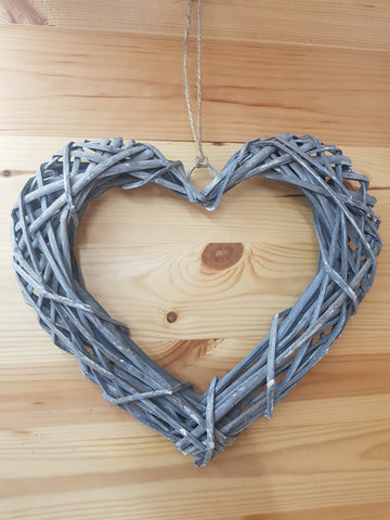 Rattan Heart 30cm