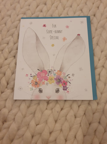 For Some-Bunny Card