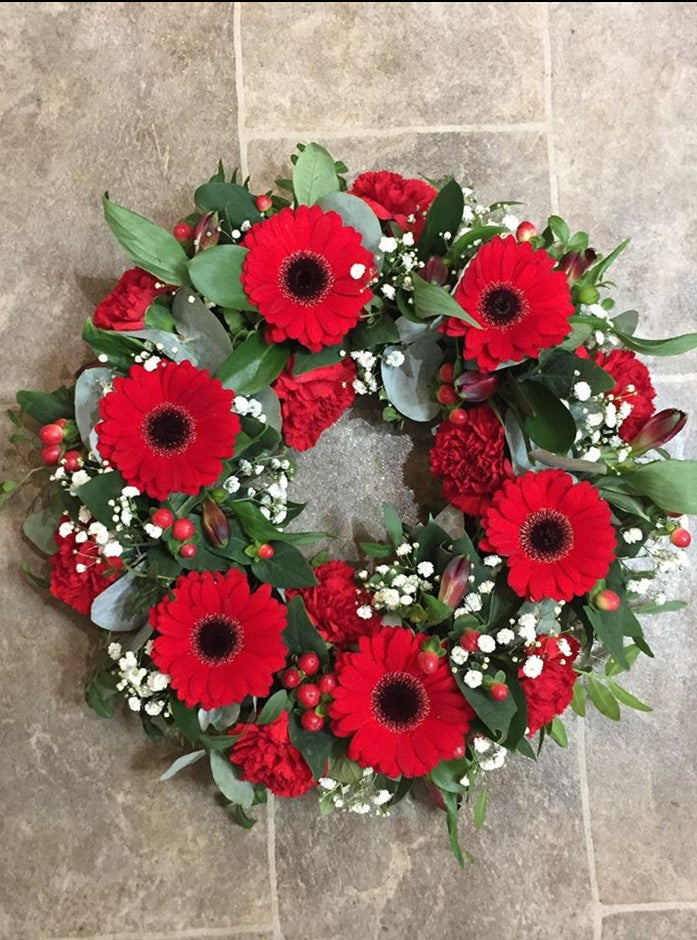 Round Sympathy Wreath - Your Choice