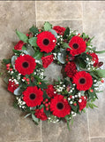 Round Sympathy Wreath - Your Choice