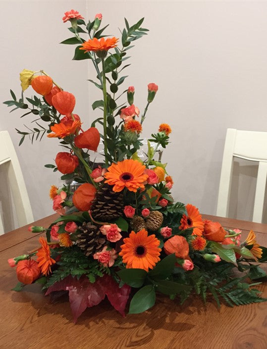 Sunset Asymmetrical Gerbera