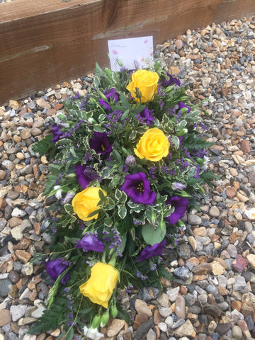 Rose and Eustoma Single Ended Spray