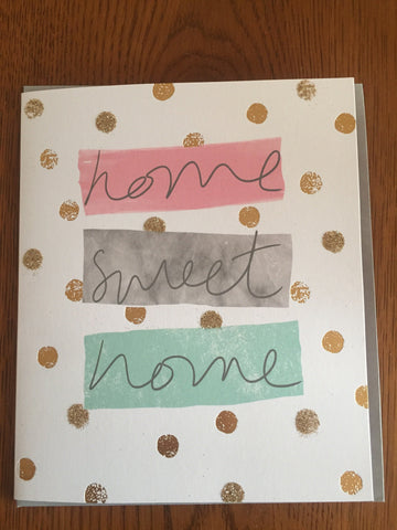 Home Sweet Home Card