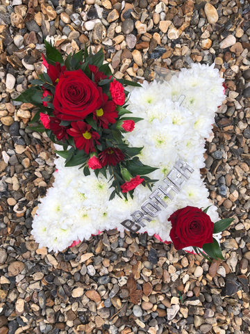 Red Rose Based Cushion