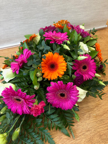 Gerbera and Eustoma Spray