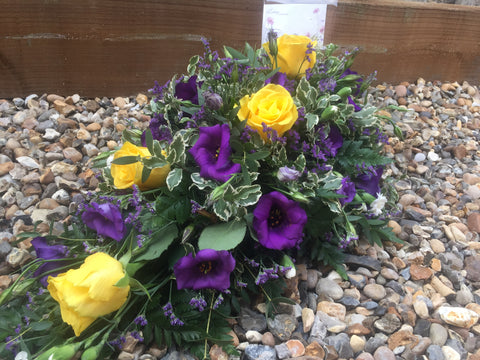 Rose and Eustoma Single Ended Spray