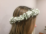 Gypsophila Wedding Halo