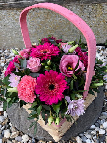 Pink Devotion Basket