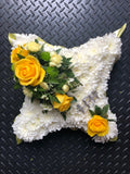 Yellow Rose Based Cushion