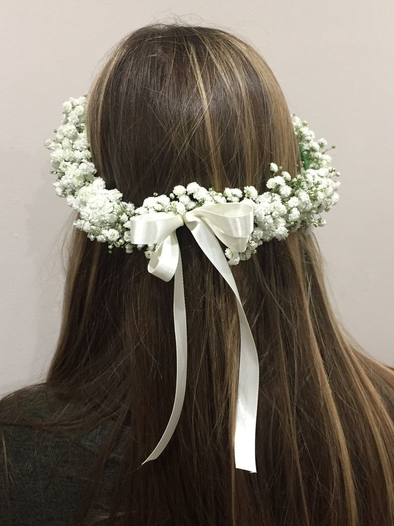 Gypsophila Wedding Halo