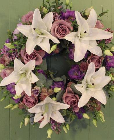 Round Sympathy Wreath - Your Choice
