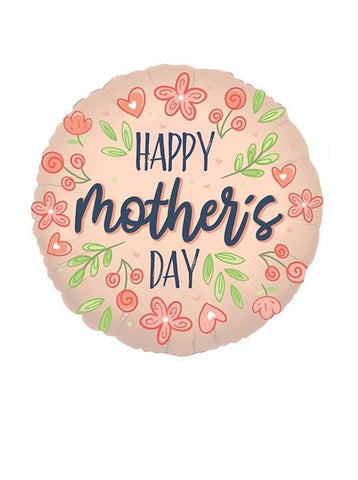 Happy Mother's Day Pink Balloon