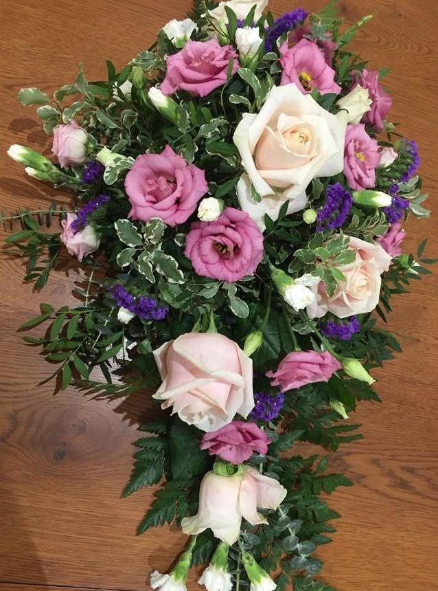 Rose & Eustoma Single Ended Spray