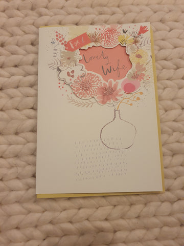 Lovely Wife Card
