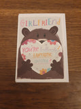 Girlfriend Bear Card