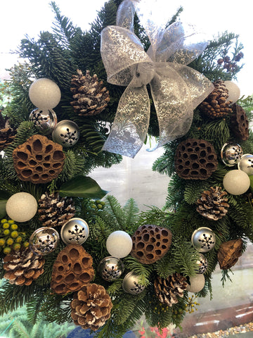 Jingle Bell Christmas Wreath