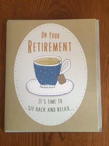 On your Retirement Card